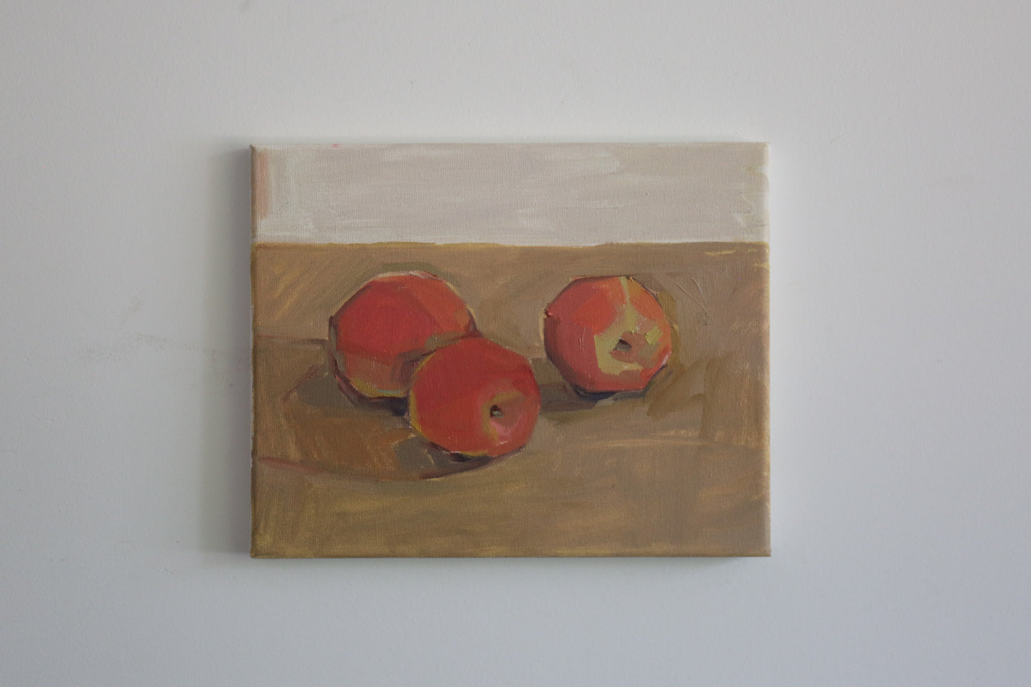 Apples on Brown