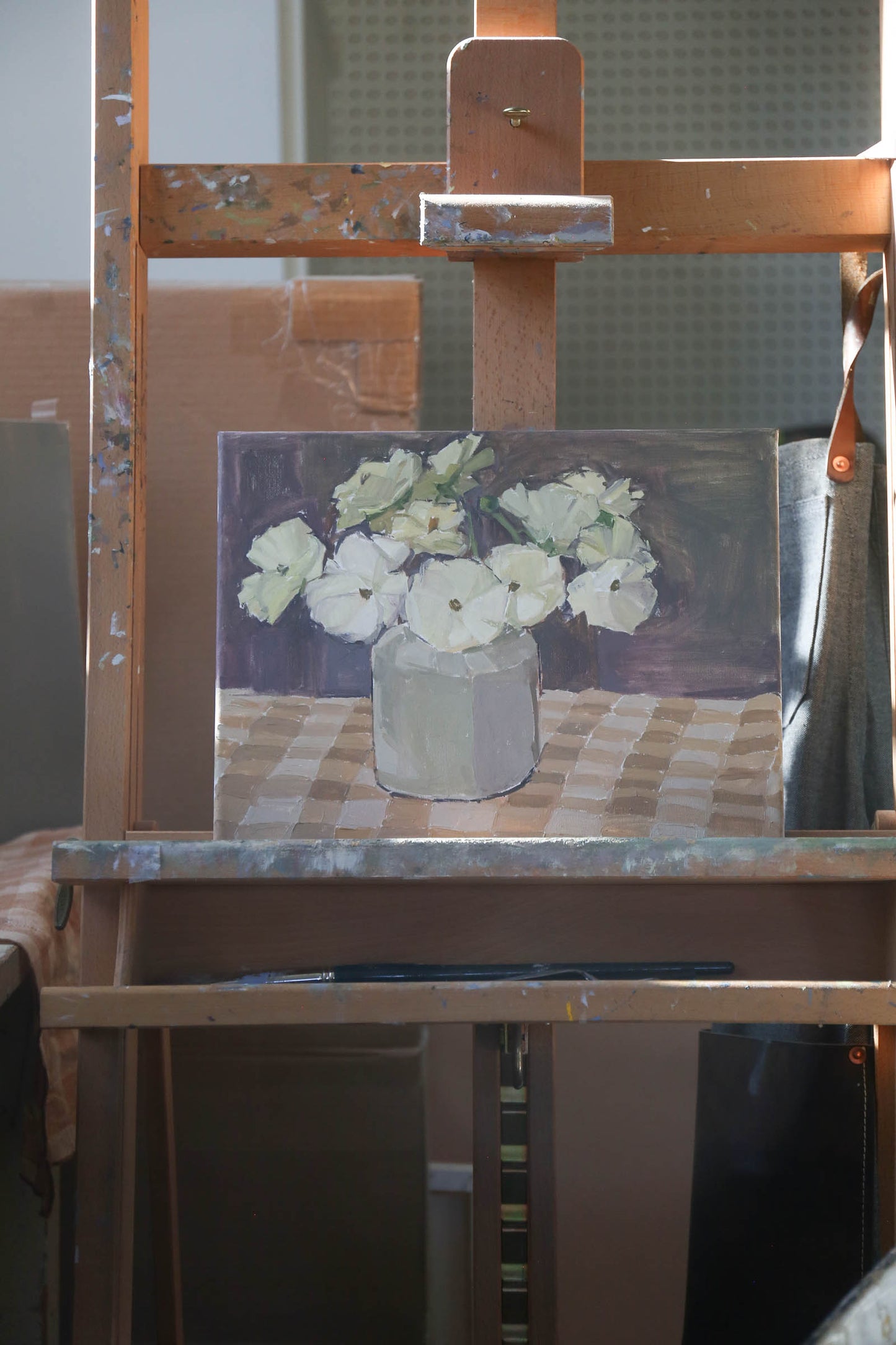 Flowers on Gingham