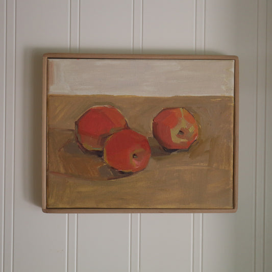 Apples on Brown