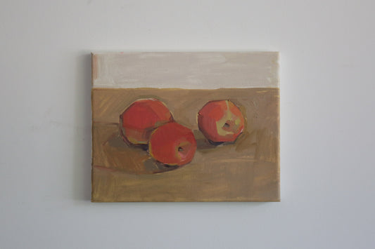 Apples on Brown