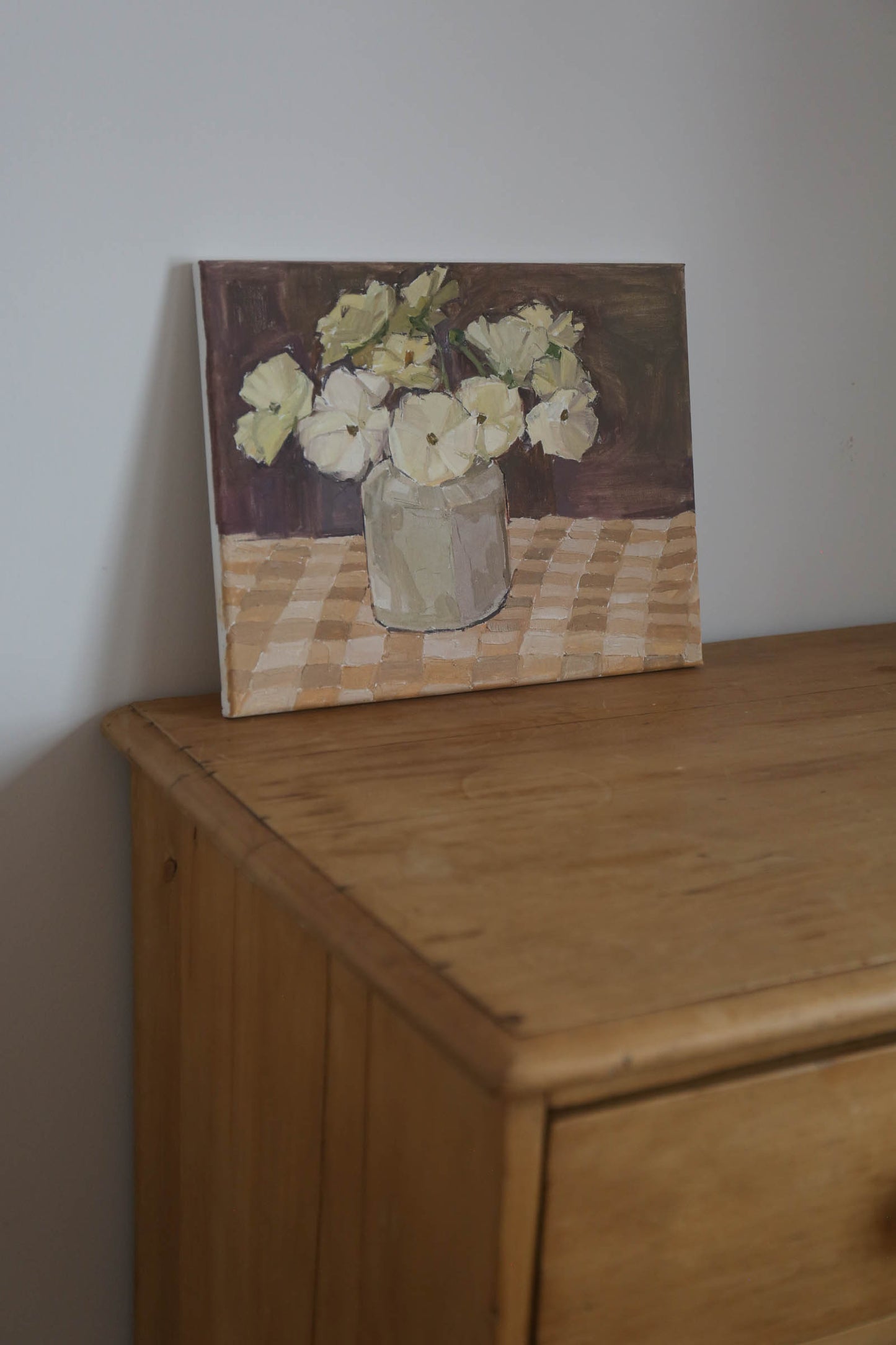Flowers on Gingham