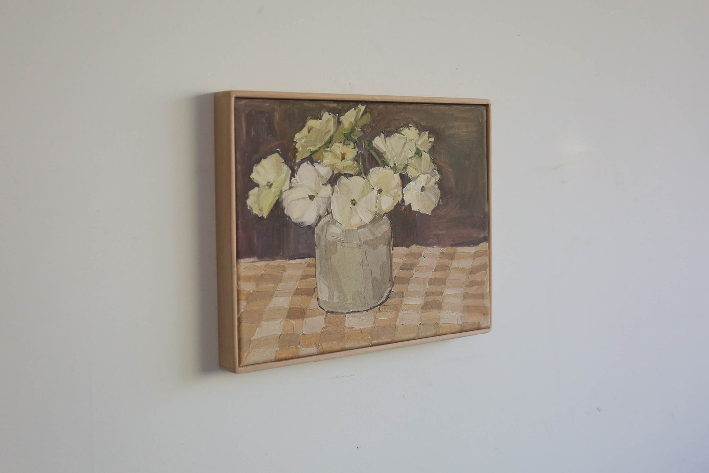 Flowers on Gingham