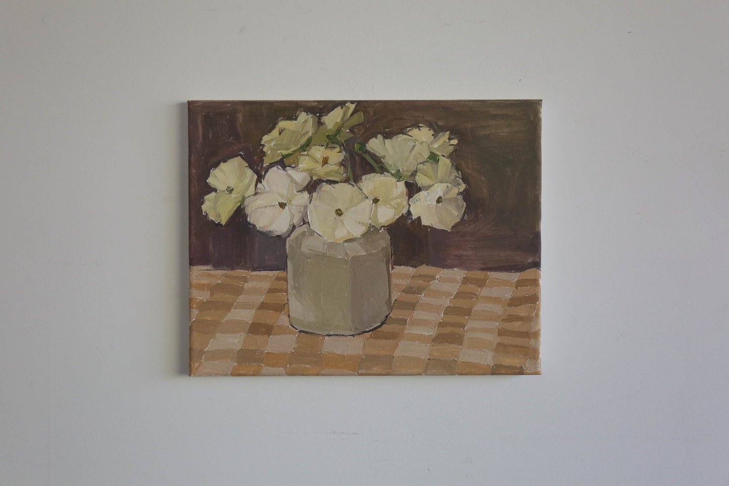 Flowers on Gingham