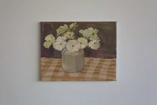 Flowers on Gingham